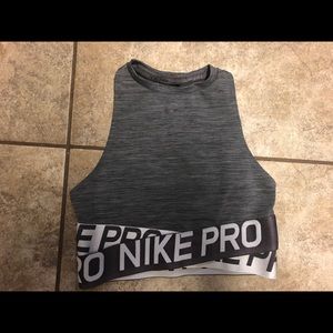 Nike Pro Intertwist crop top/bra size XS